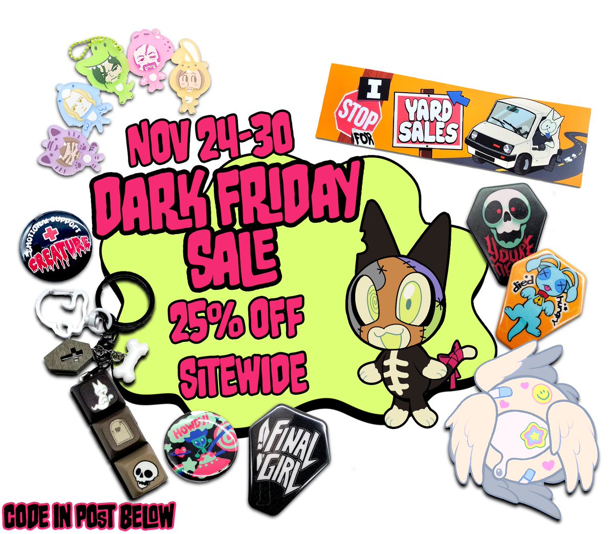 ITS THAT TIME...

CODE; DARKFRIDAYSHOPPING