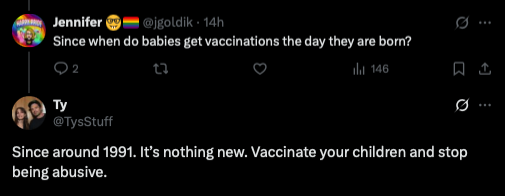 <a href="/jgoldik/">Jennifer 🤓🏳️‍🌈</a> <a href="/toobaffled/">“Sudden And Unexpected”</a> 1991? Interesting:
"Peanut allergies rose notably in the United States during the 1990s and early 2000s, with rates tripling between 1997 and 2008."
Unheard of when I was a child. 
#anaphylaxis #nutallergy #stoptheshots #nutallergies #safeandeffective #diedsuddenly #vaccineinjury