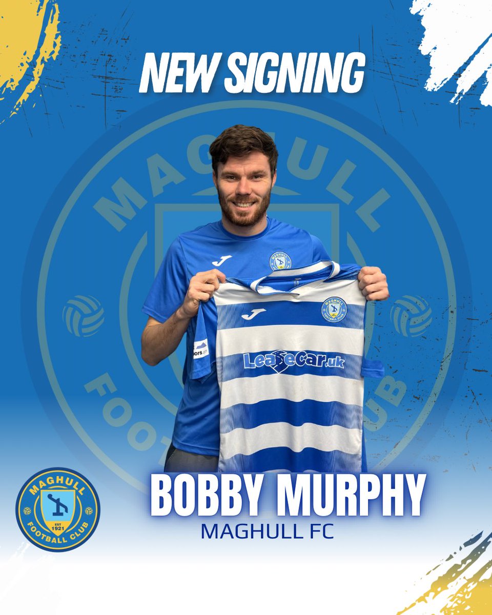 New Signing 👌🏼

We are delighted to announce the signing of Bobby Murphy from COL, 

Bobby being a wealth of experience and he is a fantastic addition who will add leadership and quality, welcome to Maghull mate 💙