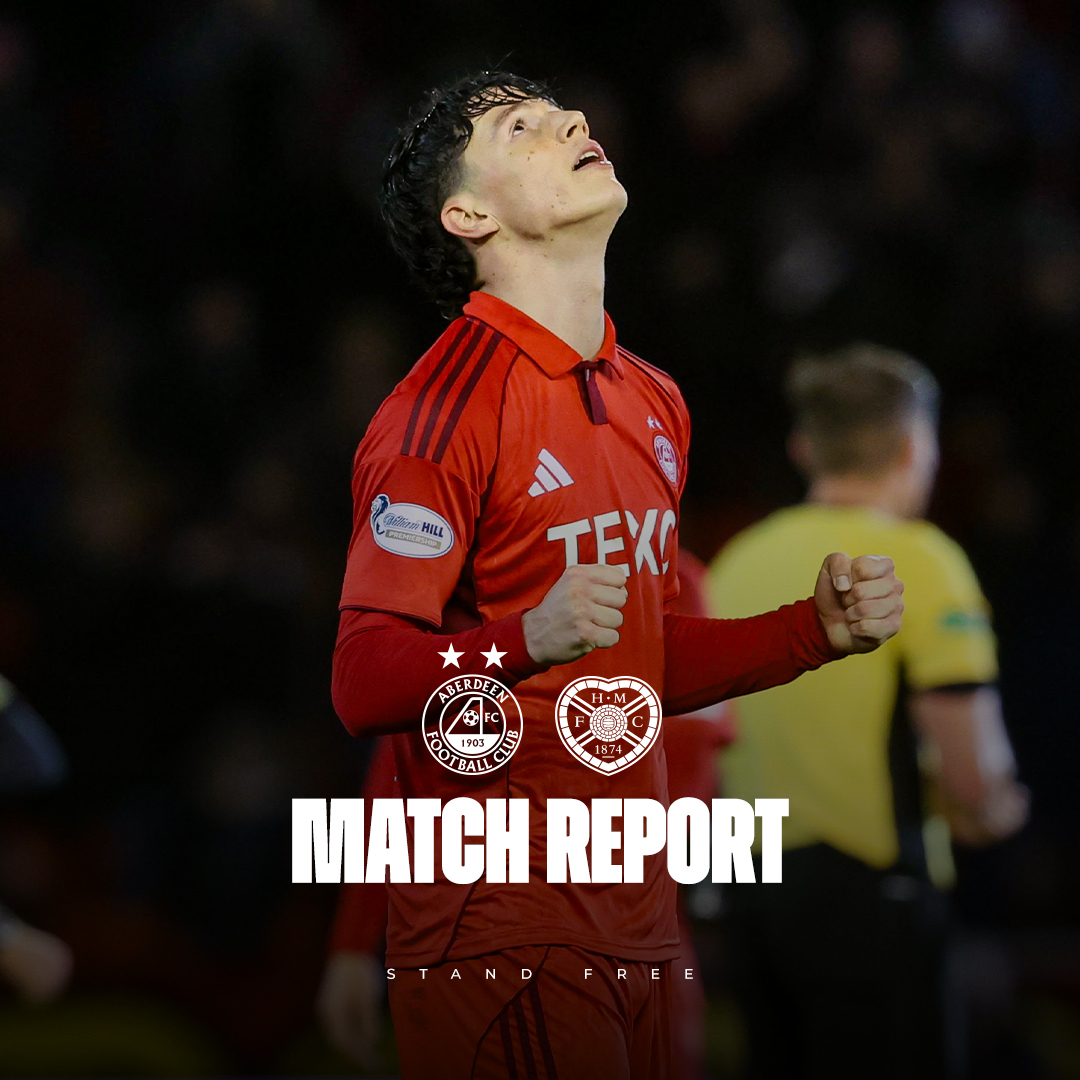 AberdeenFC's tweet image. An enjoyable afternoon at Pittodrie 🙌

Read all about our hard fought victory over Hearts ⤵️

🗞️ bit.ly/3JQTBaz