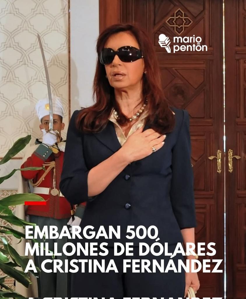 El derecho a defender a una convicta, es porque también se beneficiaron con bonos y canongías, sin importarles que perjudicaban a la economía y a la mayoría de argentinos que no tenían acceso a esos privilegios. 500 millones son incautados a esta defensora de los pobres.