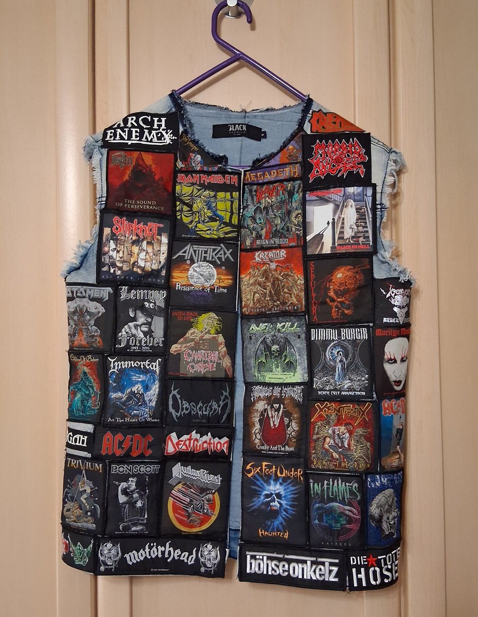 moviefan1981's tweet image. You are so beautiful 😍😍😍

Kutte ist endlich fertig 🤘

#Kutte #Patches #Patch