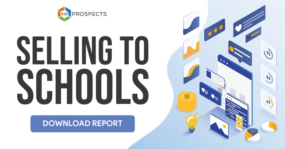 K12Prospects's tweet image. 5 Tips for Selling Products to Schools - Work on your marketing bit.ly/2ZdImwc
#announcements #artificialintelligence #ArtOfTeaching #ASCD #ASCD