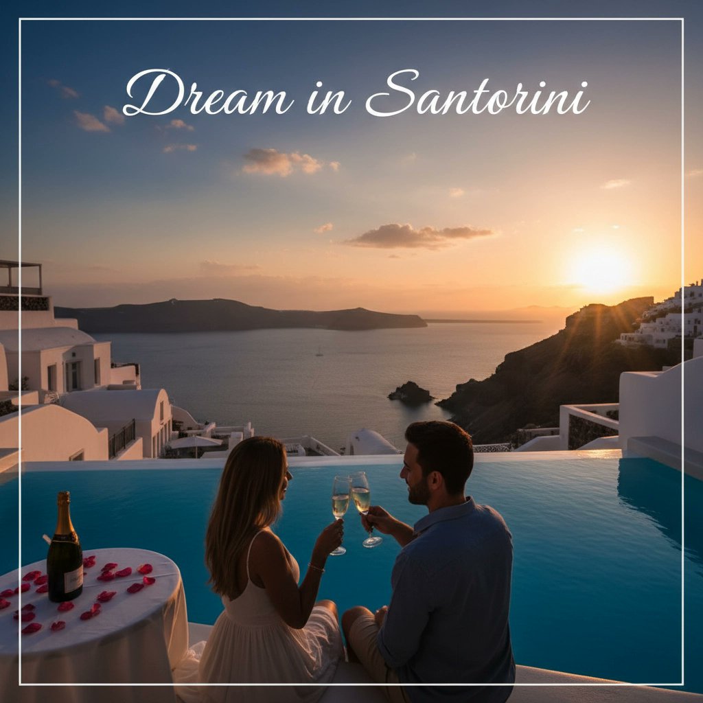 SereniteaTravel's tweet image. Fall in love all over again in magical Santorini 🌅✨ From iconic blue domes and golden sunsets to elegant seaside dining and dreamy suites, every moment here feels meant for two. Ready to say yes to romance? #Santorini #RomanticGetaway #LuxuryTravel #TikTokTravel #CouplesEscapes