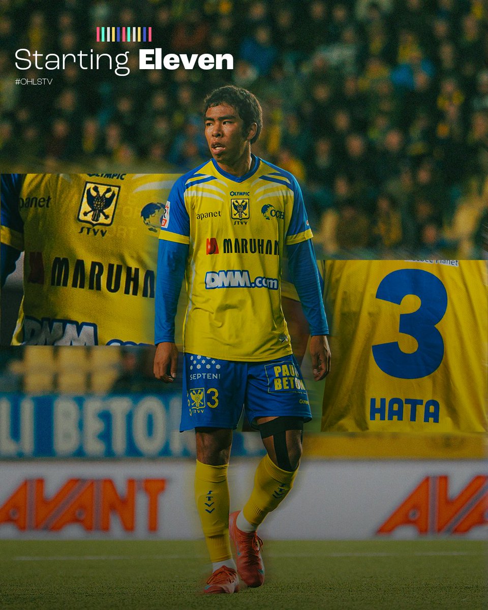 STVV_JP's tweet image. 🟡LINE UP🔵
スタメン🇯🇵選手: #小久保怜央ブライアン #畑大雅 #谷口彰悟 #山本理仁 #伊藤涼太郎 #後藤啓介