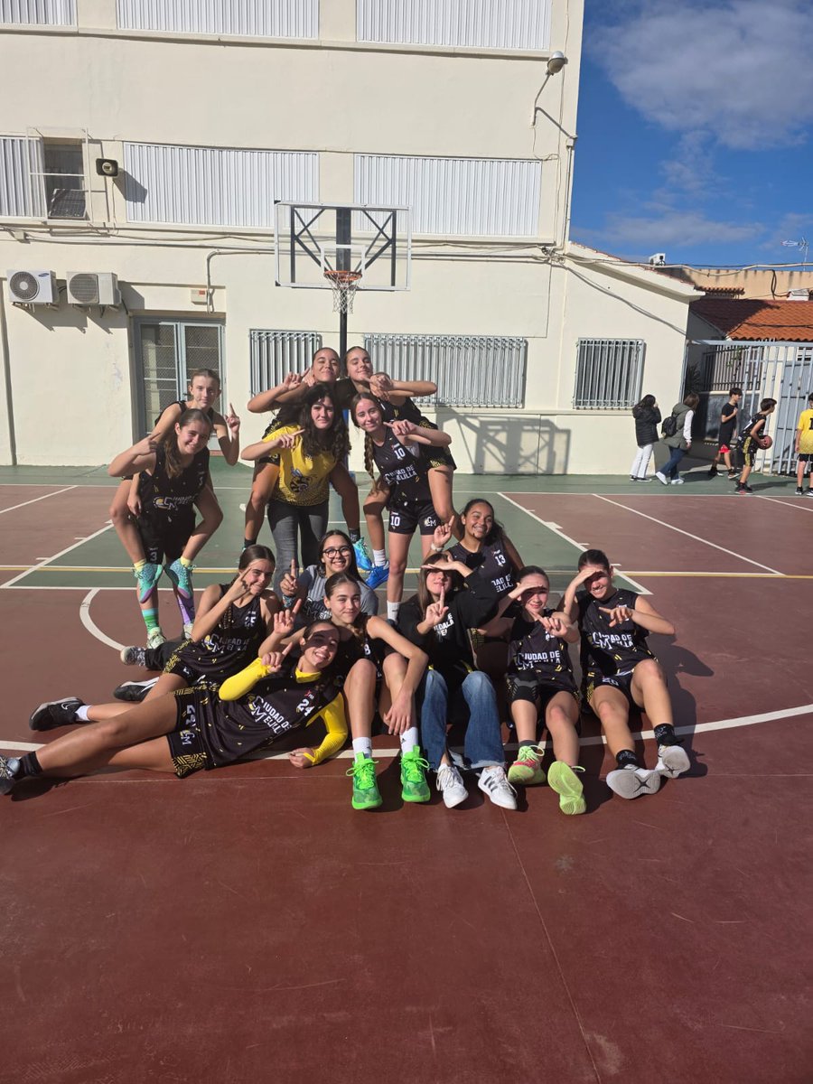 Primera victoria del CADFEM 🆚️ Maristas (3️⃣0️⃣-1️⃣5️⃣) en el último partido de la primera fase de la Liga <a href="/FAB_Malaga/">FAB Málaga</a>. Siguiente fase: #Plata
#Somosbaloncesto🖤💛