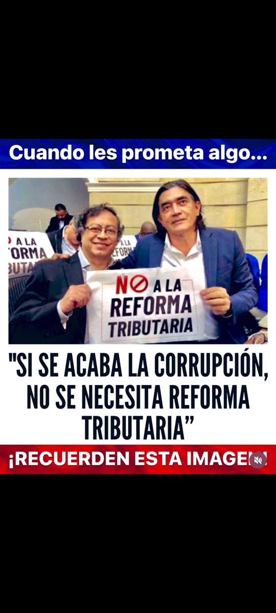 carlopez5819's tweet image. Y votó porque se iba a &quot;acabar&quot;  la corrupción y resultó el gobierno más CORRUPTO de la historia, incluso  desde la fraudulenta campaña petro presidente.