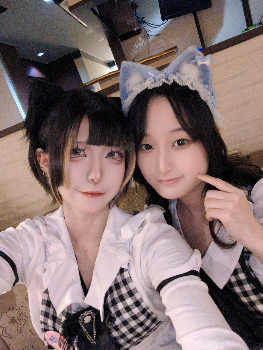 おきゅおわでした🙇‍♀️🙇‍♀️🙇‍♀️ チェキ、沢山のドリンク