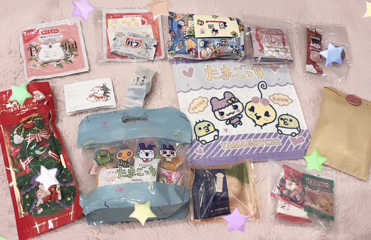 いただいた差し入れです🥹💖
ありがとうございました😭💖💖💖