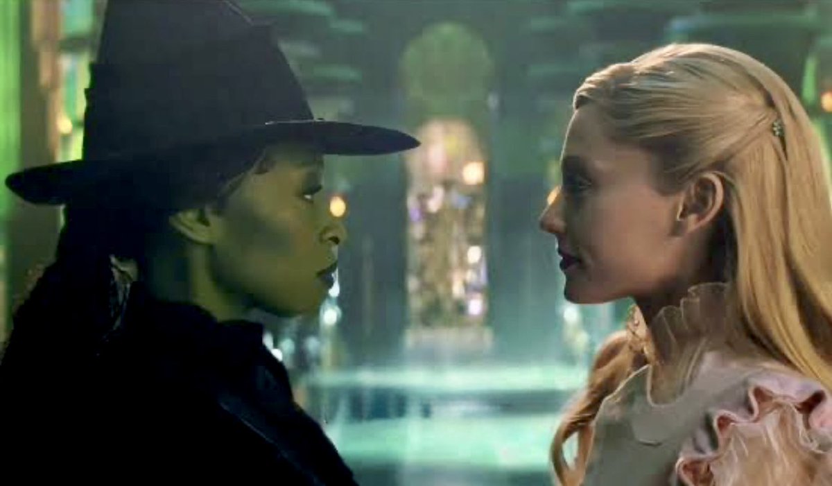 “And just to clear the air, I ask forgiveness for the things I've done you blame me for.”

That is not how you apologize. 

#Wicked #WickedForGood