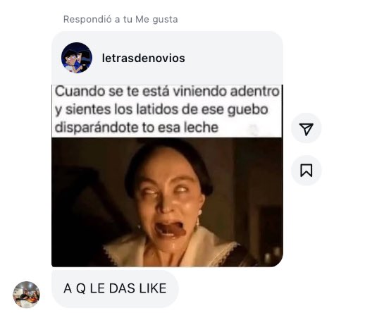 uno ya no puede dar likes tranquilo