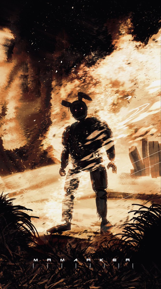 mrmarkertw's tweet image. FIRE.

#fivenightsatfreddys   #fnaf2   #Springtrap #fnaf