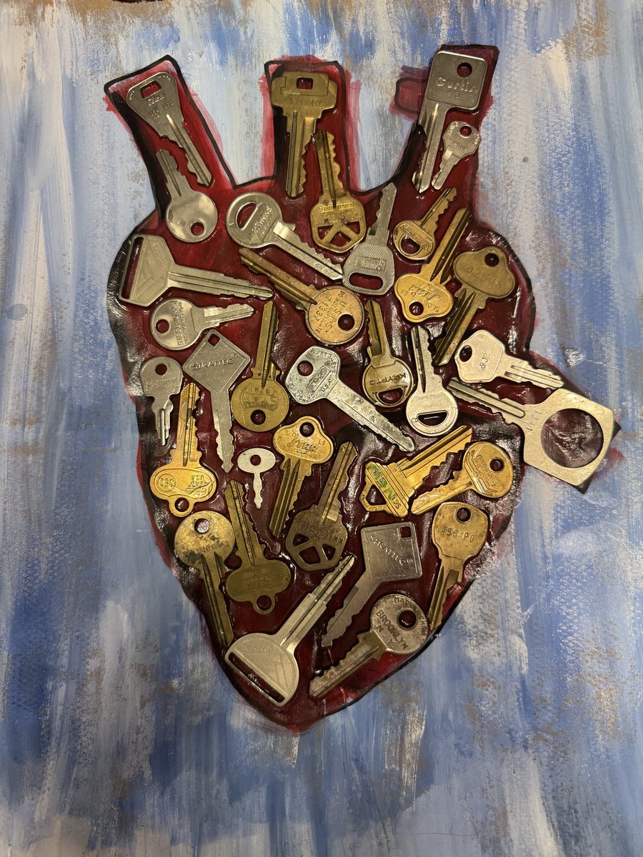 Keys to my heart #heartart