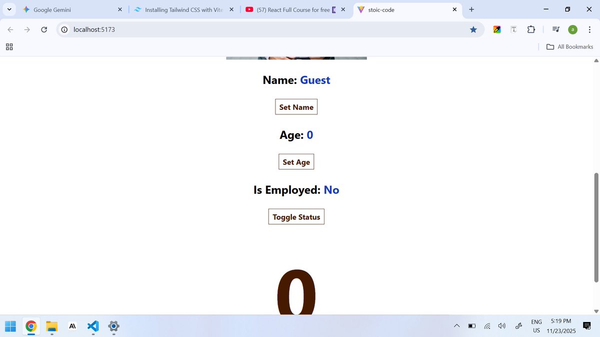 THEJASPERJAY's tweet image. Day 34 of 60 Days of Code
Today I worked on filter again to understand it better, then moved into React hooks, useState and the onchange event handler. That onchange is really breaking my neck but progress is progress.Morrow we go harder.

#react #javascript #reacthooks #usestate