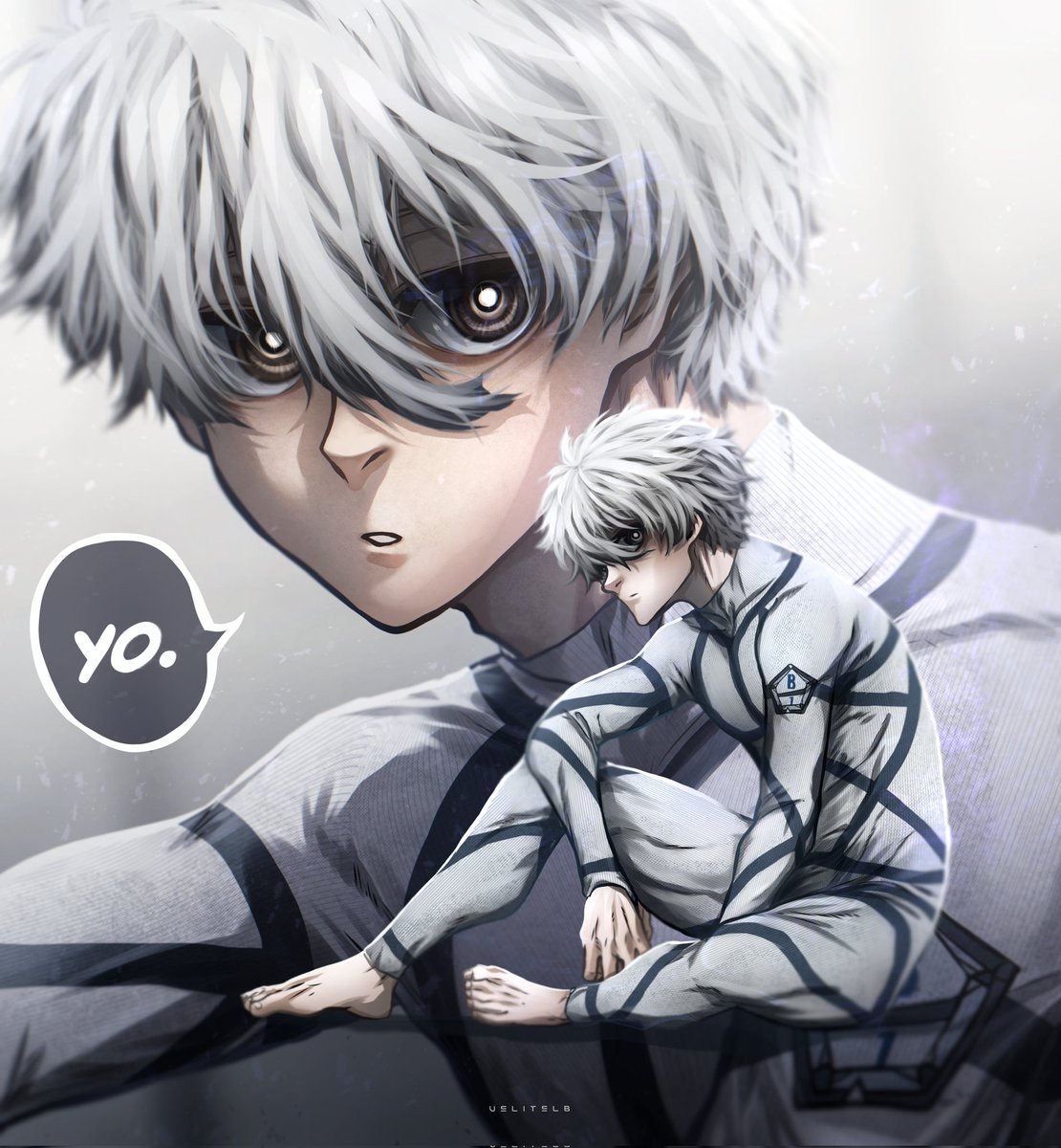 Nagi Seishiro.
#bluelock #manga