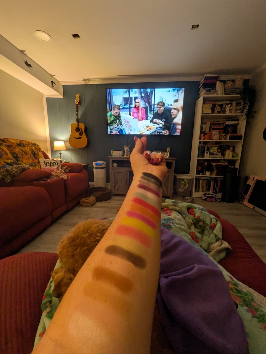 campsleeprepeat's tweet photo. I rewatch this series every year or two and I cry every time and have to swatch my palette. #ConspiracyPalette https://t.co/r3jwGVhzBX