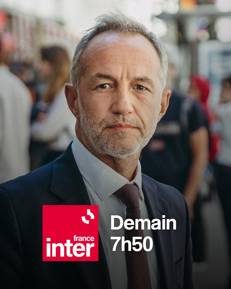 🎙 Je suis demain l'invité de la matinale de France Inter avec <a href="/Ben_Duhamel/">Benjamin Duhamel</a>. Rendez-vous à 7h50 !