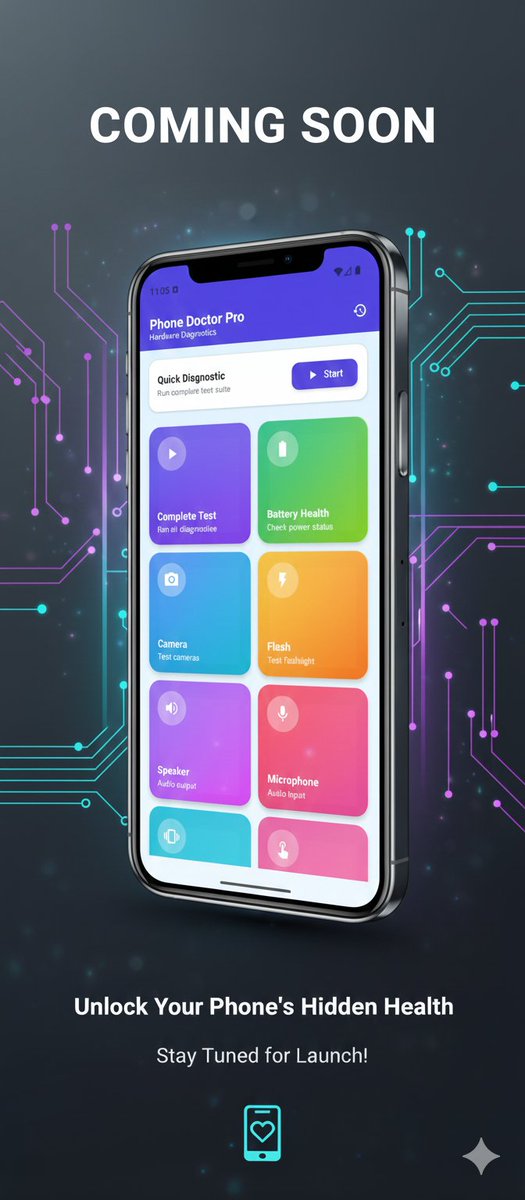 AbdulAzeemSidd3's tweet image. Working on a tool that shows you something about your phone that no app tells you clearly today.

If you use your phone daily (all of us), this will help you.

Dropping early access soon.

Comment “ME” to get it first.

#buildinginpublic #StartupIndia #androidappsdevelopment