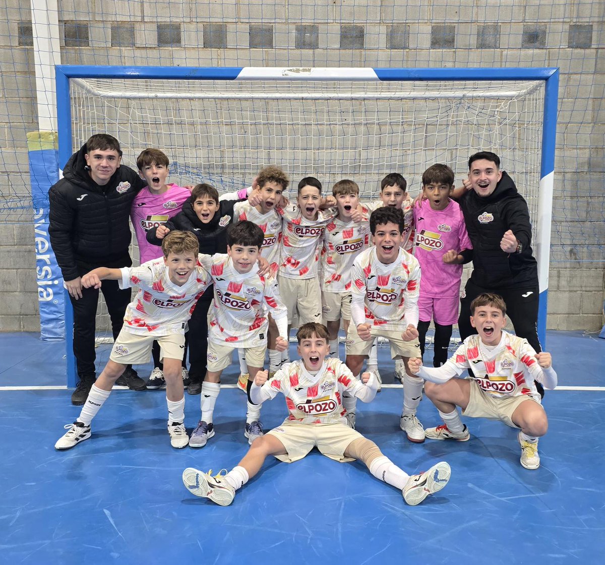 #ClubCordillera 3-8 #ElPozoAlevínA. Partidazo de todo el equipo que dejamos todo en la pista frente a uno de los mejores equipos de la categoría. ¡Seguimos trabajando!