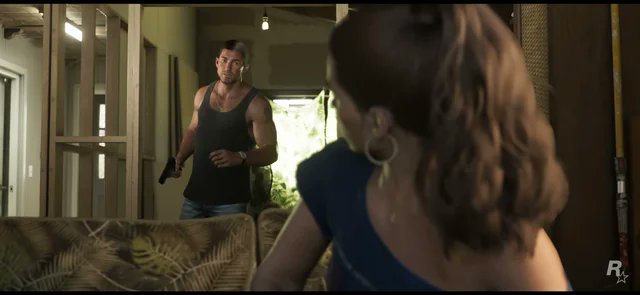 Urban_GTA_6's tweet image. Apparently Jason’s house is already changing between screenshots…👀

Curtains in one shot, blinds in the next.

GTA 6 might actually let us watch his whole house get rebuilt (or destroyed).🙌