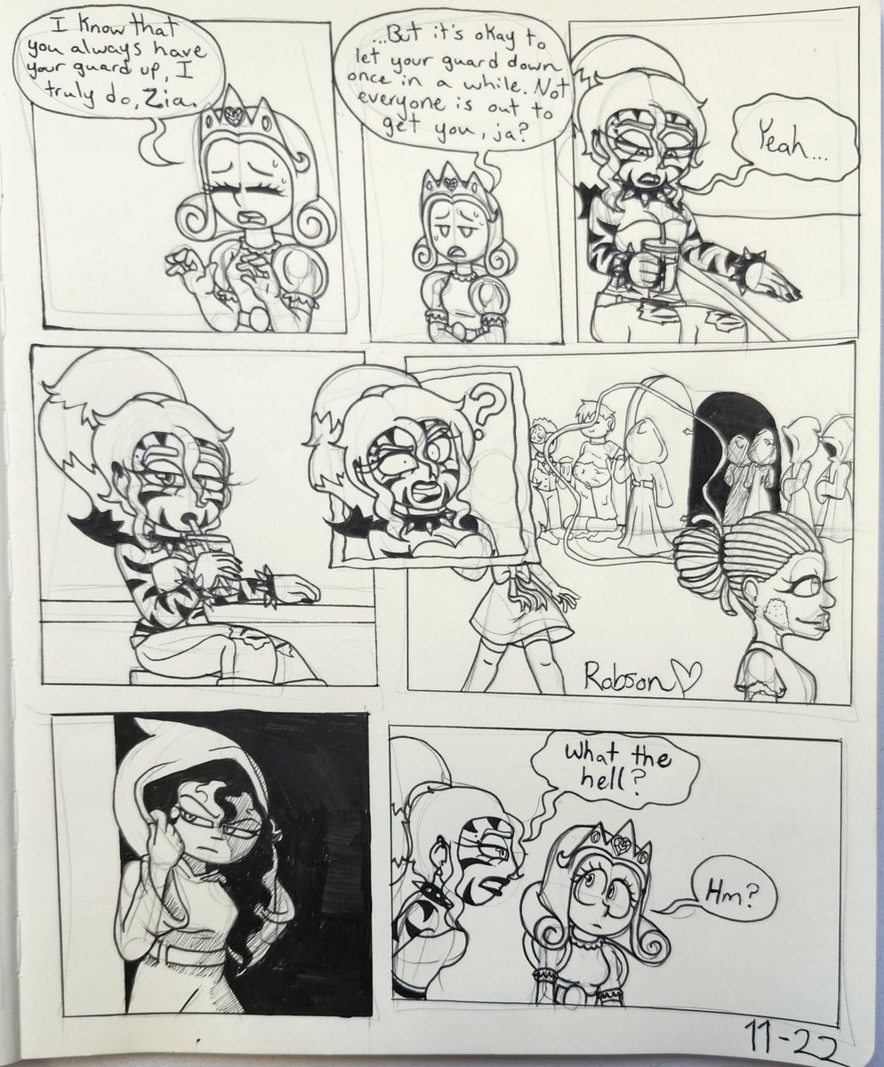 What the Hell?
#Invisibella #indiecomic #indiecartoonist #shayleerobson #kidlit #webcomic #princessisabellafrudrickstein #ziamiseryhei #gazaru #ghostprincess #gothghost #yokai #noAI #handdrawn