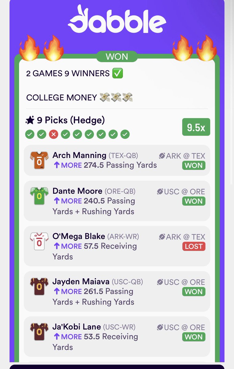 BDSportings's tweet image. $100 To $10K CHALLENGE🚨🚨🚨

🪜DAY 5 LADDER🪜

$1,398 👉 $2,563 (-120)

Deandre Ayton Rebs Ov. (8.5)

1. LIKE &amp;amp; RT

2. COMMENT 🪜

3. CHECK DM

DAY 4 ✅

Arch Man Ov. (274.5)🔥💸

🚨SUB🚨

dubclub.win/r/p/pri-mebrs/…

Code: Bdsportings 

FREE $25👆

MATCH👇

sleeper.com/promo/Bdsporti…