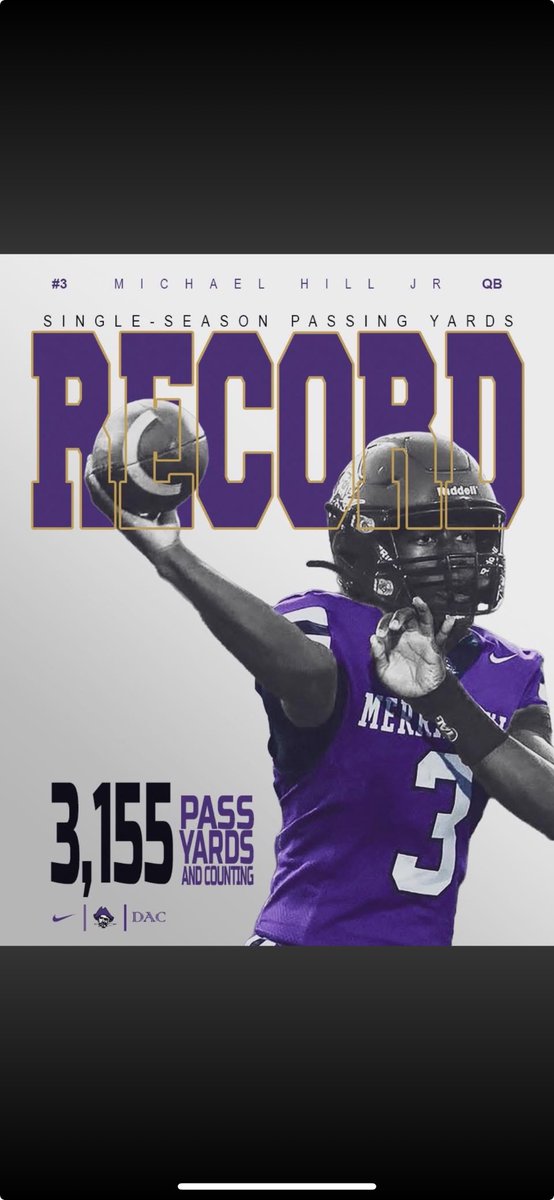 Thanks to my coaches and teammates for helping with this accomplishment. We need one more win! #GoPirates
<a href="/xfactorQB/">Anthony Morelli: X-Factor QB Academy</a> <a href="/BDPRecruiting/">Bryan Payton</a> <a href="/PrepRedzoneIN/">Prep Redzone Indiana</a> <a href="/IndianaPreps/">Indiana Preps</a> <a href="/mhspiratefball/">MerrillvilleFootball</a> <a href="/CoachSeiss/">Brad Seiss</a> <a href="/_Coach_Sabinas_/">_Coach_Sabinas_</a>