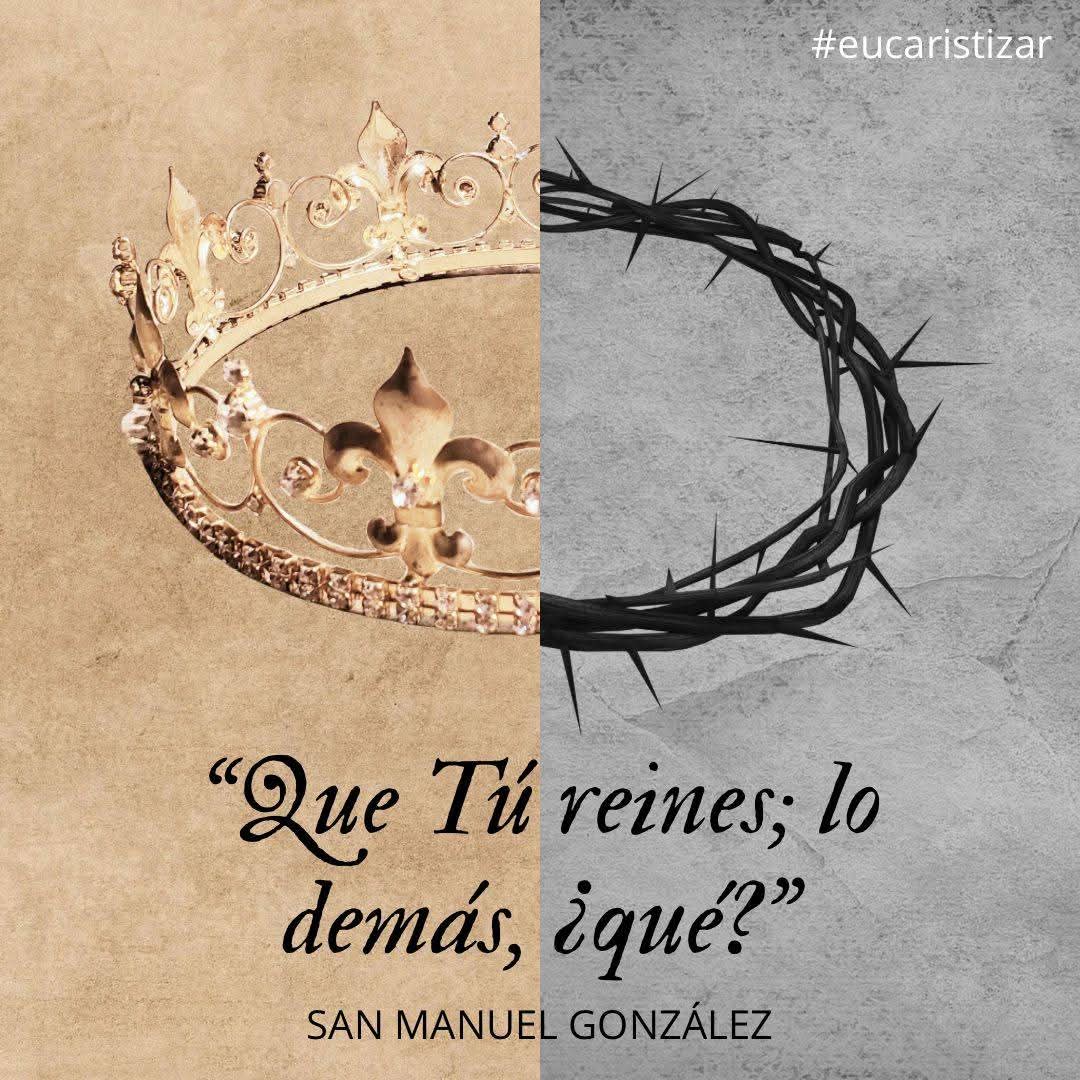 «Jesús, acuérdate de mí cuando llegues a tu reino» (Lc 23, 35-43)

👑❤️‍🔥

#Evangeliodehoy #CristoRey