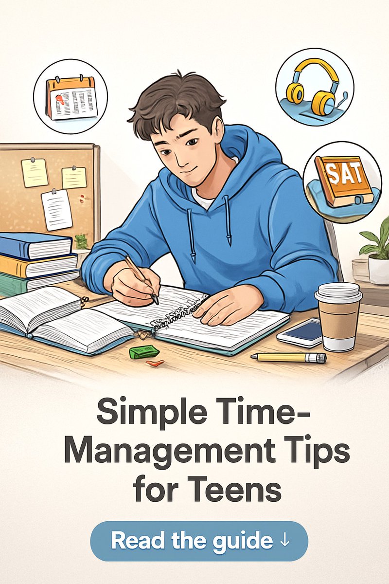 PrepExcellence's tweet image. Learn how to manage time.

Read the full article here 👇
🔗prepexcellence.com/time-managemen…

#SATPrep #TeenLife #StudyTips #TimeManagement #CollegePrep #PrepExcellence