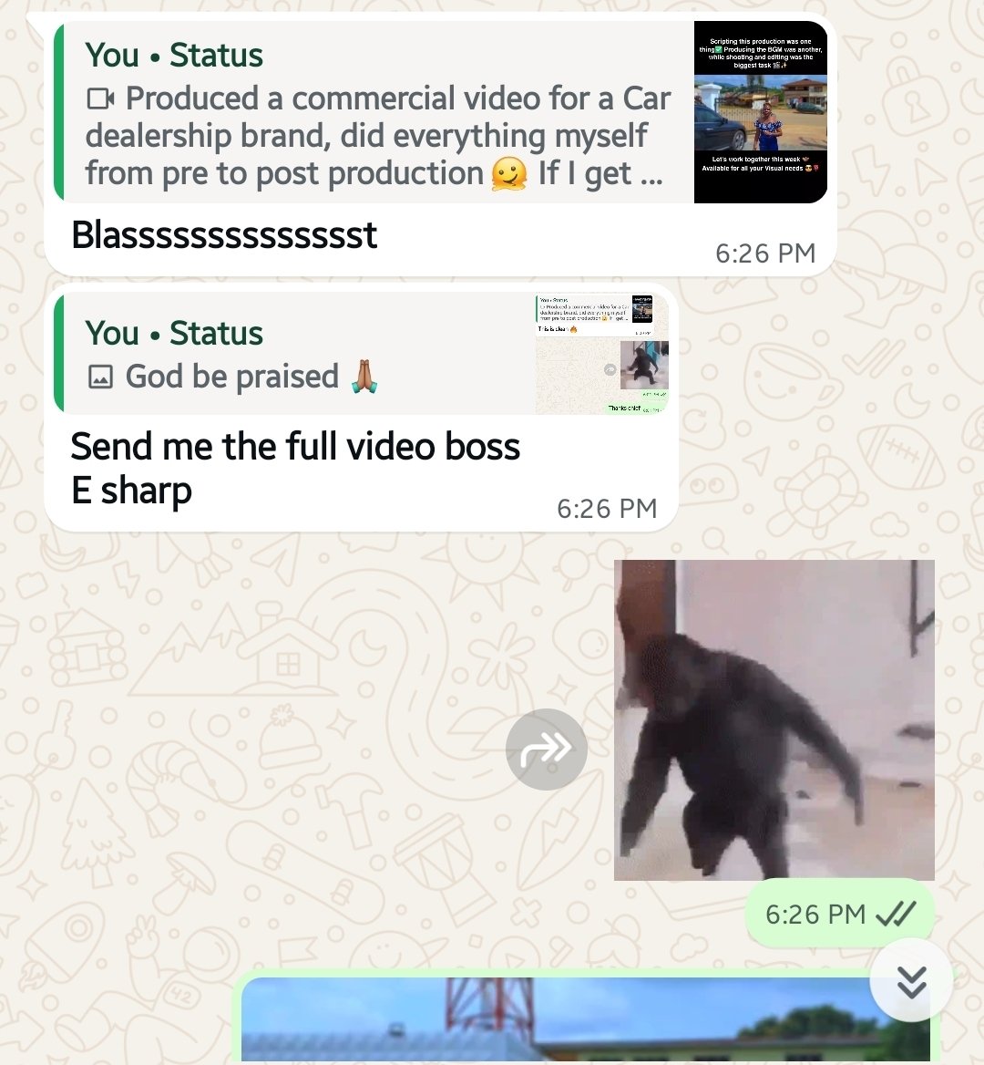 VisualByKTC's tweet image. I&apos;m glad I took my time on the production and the reviews I&apos;ve gotten so far means a lot to me, God be praised 🌹🎬✨