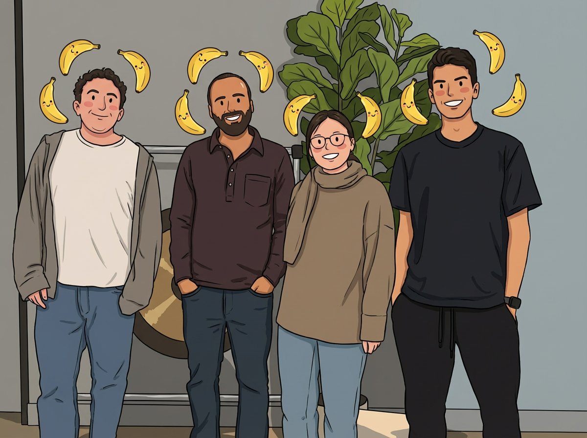 The easiest way to try Nano Banana Pro Image for free might just be here v0nanobananapro.vercel.app I used it to cartoonize a photo of our AI Gateway team (<a href="/hp_arora/">Harpreet Arora</a> <a href="/shaper/">Walter Korman</a> and team) ringing in the NanoBanana Pro launch. Everywhere else I tried this task was above the free tier.