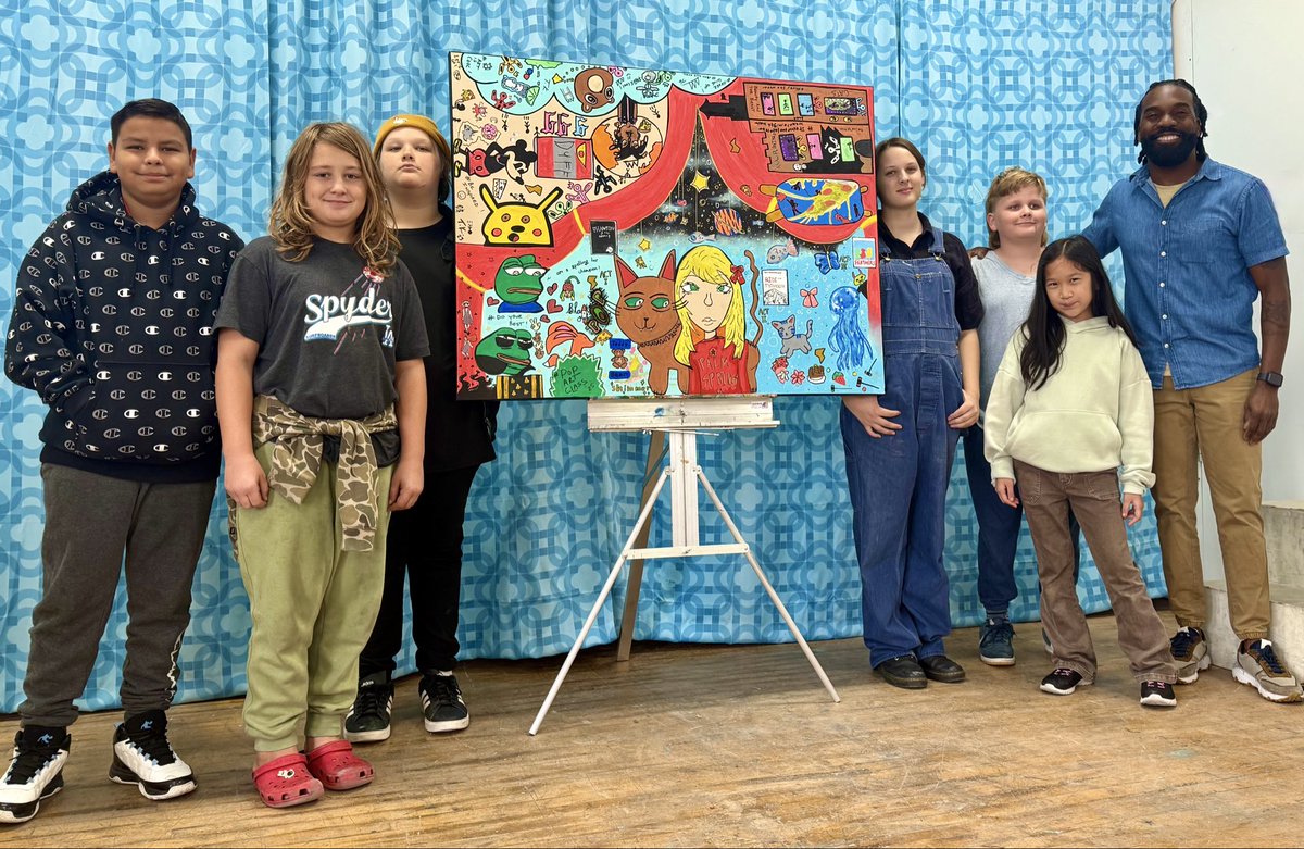 Pop Art Class: Collaborative Excellence  
#BeINSPIRED! 🌎🎨❤️