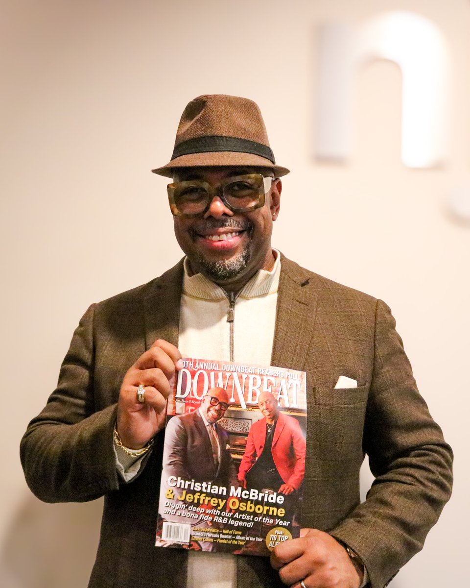 mcbridesworld's tweet image. I’m truly humbled and honored. Thank you, thank you, thank you. 🙏🏾 @DownBeatMag