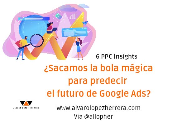 allopher's tweet image. Mañana final de temporada de 6 PPC Insights! 🥺

Esto se acaba señores! 🤟

Lo hago publicando el 6° post en dónde nos hablan de tendencias en Google Ads y PPC

alvarolopezherrera.com/category/6-ppc… 

#ppc #paidsearch #mediabuyer #6ppcInsights