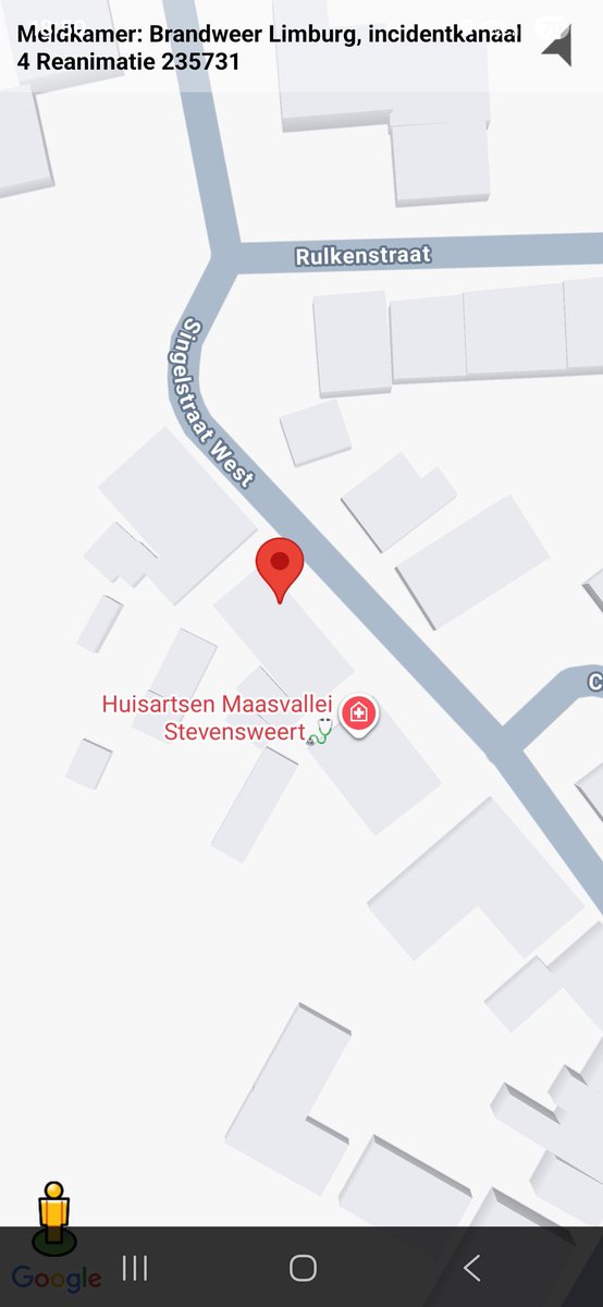 Reanimatie en inzet van hulpdiensten in Stevensweert