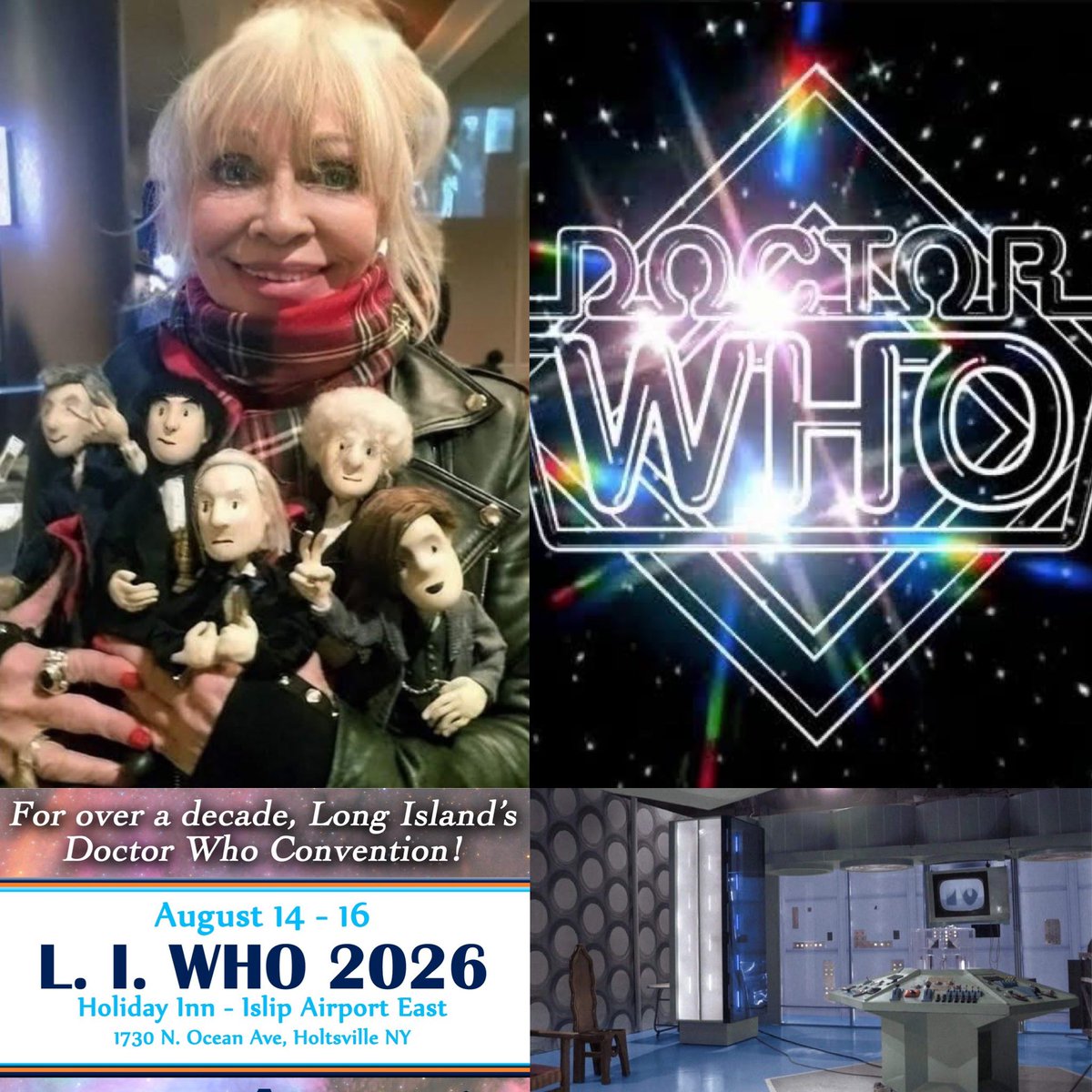 LIDoctorWhoCon's tweet image. Come Play Doctor!

longislanddoctorwho.com

#LIWho #LIWho2026 #JoGrant #DoctorWho #DrWho #Bigfinish #KatyManning #Whovian #tardis #Whovians #doctorwhoday  #DoctorWhoDay #doctorwhoday2025