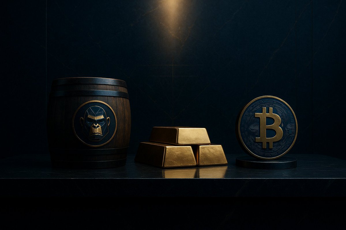 Whiskey. Bitcoin. Gold.
Three assets. One philosophy.

Real value doesn’t shake when markets do.
It stands firm — because it’s built on substance, not hype.

Welcome to the next era of RWA.

👉 threegoldtreasury.com
👉 reservevault.xyz
👉 t.me/PlanetWhiskey
#Trump