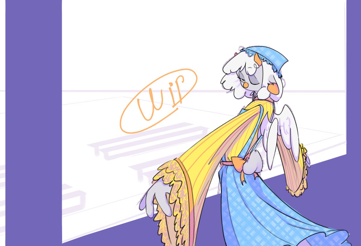 kosenmw's tweet image. I will never finish this art🌸
#WelcomeHome #Threadville #puppetoc