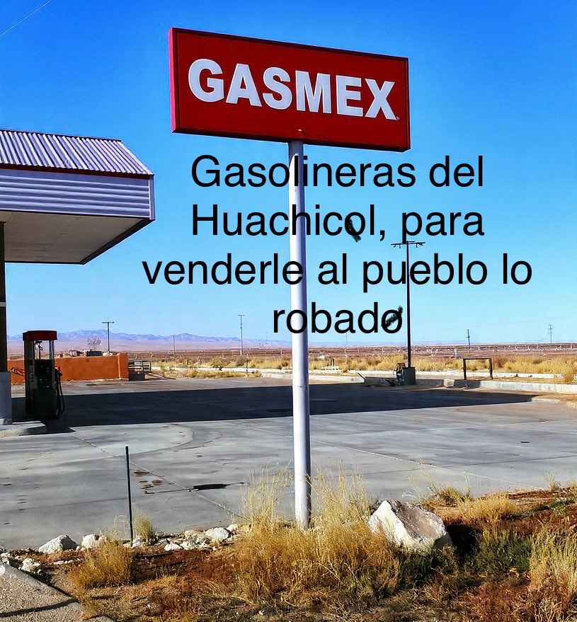 laylapv's tweet image. Gasolineras del Huachic0l, para venderle al pueblo lo r0bado