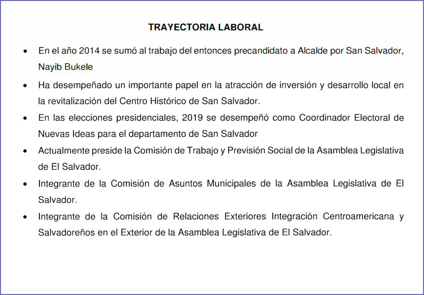 Este mulato es ejemplo de esos PARÁSITOS que llevan años viviendo de los impuestos de los Salvadoreños, esta es su "trayectoria laboral":