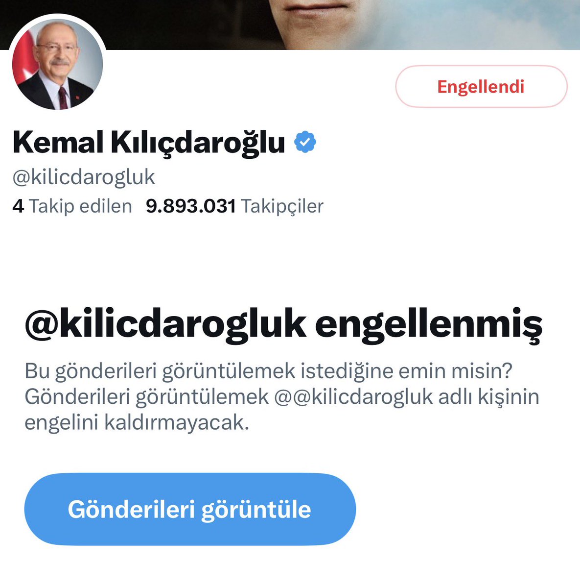 Kemal Kılıçdaroğlu’ nu  ( <a href="/kilicdarogluk/">Kemal Kılıçdaroğlu</a>  ) takipten çıkıp engeleme etkinliği başlatalım mı ?