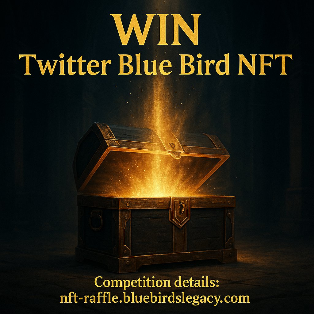 bluebirdslegacy's tweet image. Hello @kokid951,
we’re thrilled to introduce the Twitter Blue Bird NFT – a unique, singular digital collectible created in collaboration with @simonoxleee, the original designer of Twitter’s first-ever logo.

A quick reminder: Jack Dorsey’s first tweet was sold as an NFT for…