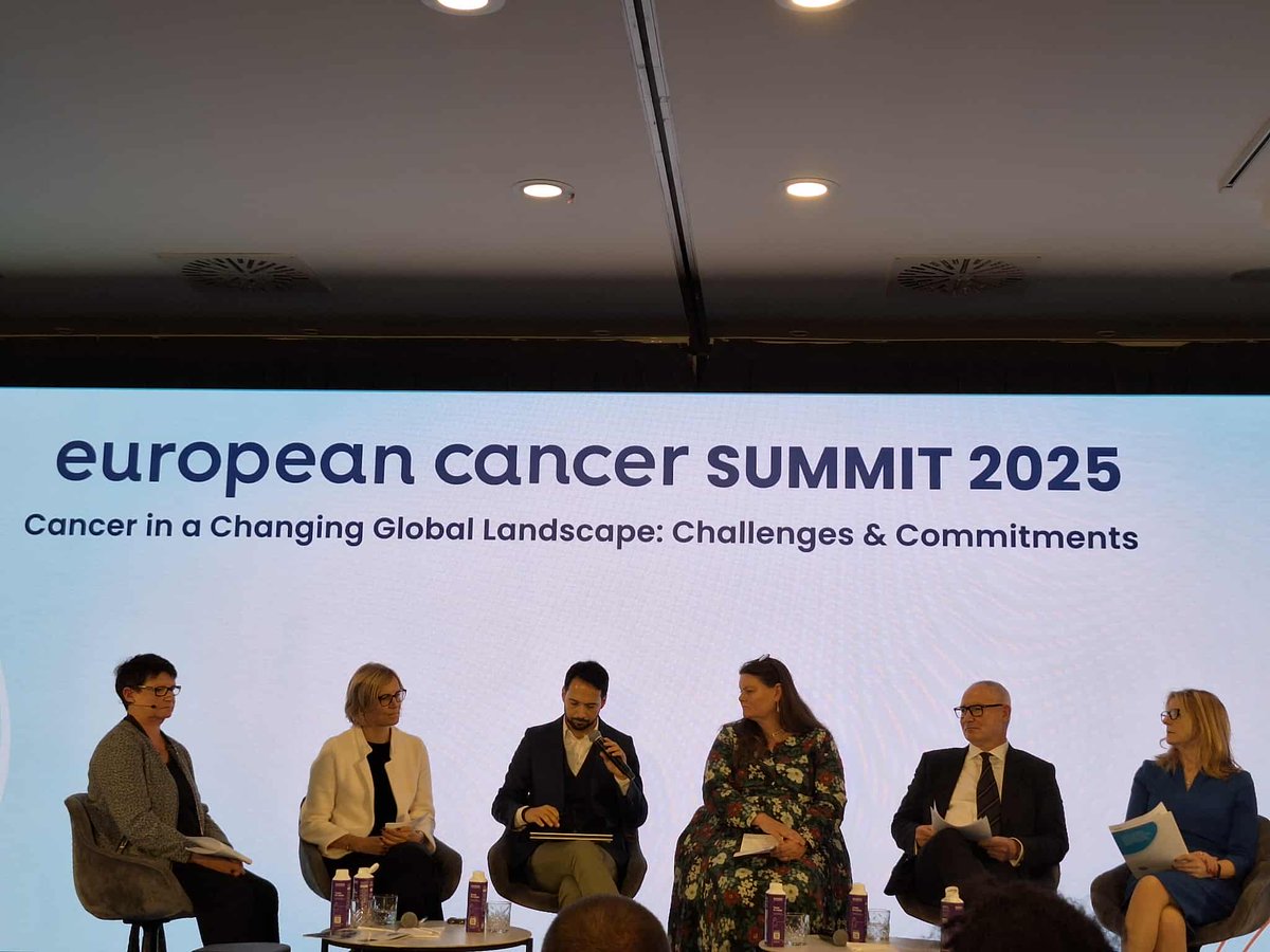 chriss20x's tweet image. At the #EuropeanCancerSummit 2025 in Brussels, we discussed the forces shaping cancer care, incl. #EUMissions,  #Workforce, #Ageing, #Rural #urban disparities and met #physicians, #researchers, #stakeholders, #patients and #advocates working towards them 🇪🇺♋️#DHPSP #scicomm