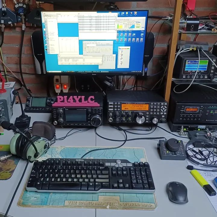 PI4YLC's tweet image. Proud 2B PI4YLC! Dit weekend is het weer gelukt om met een aantal Dutch Young Ladies actief te zijn in de LZ-DX contest. Meedoen is belangrijker dan winnen.