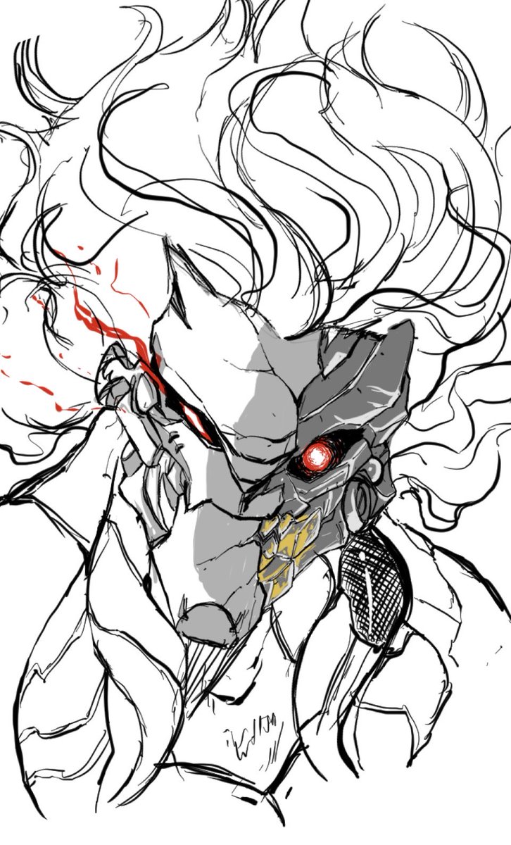 Negi_OEKAKI_04's tweet image. 解釈不一致とか異論は大いに認める…
でもアタシ半壊癖あるの…
これでイクでぇ…！！！