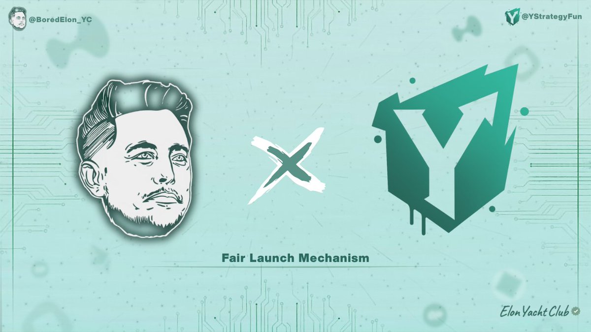 ElonYachtClub's tweet photo. It’s official. 🚀

Our Yield Strategy with @YStrategyFun goes live this Monday at 12:00 GMT+1. 🗓️

100% Fair Launch — no presale, no team allocation, no VCs.

We can’t wait for everyone to see what we’ve been working on — something that redefines NFT profitability.

See you at launch. 🌱

@NFTs2Me #BEYC @opensea