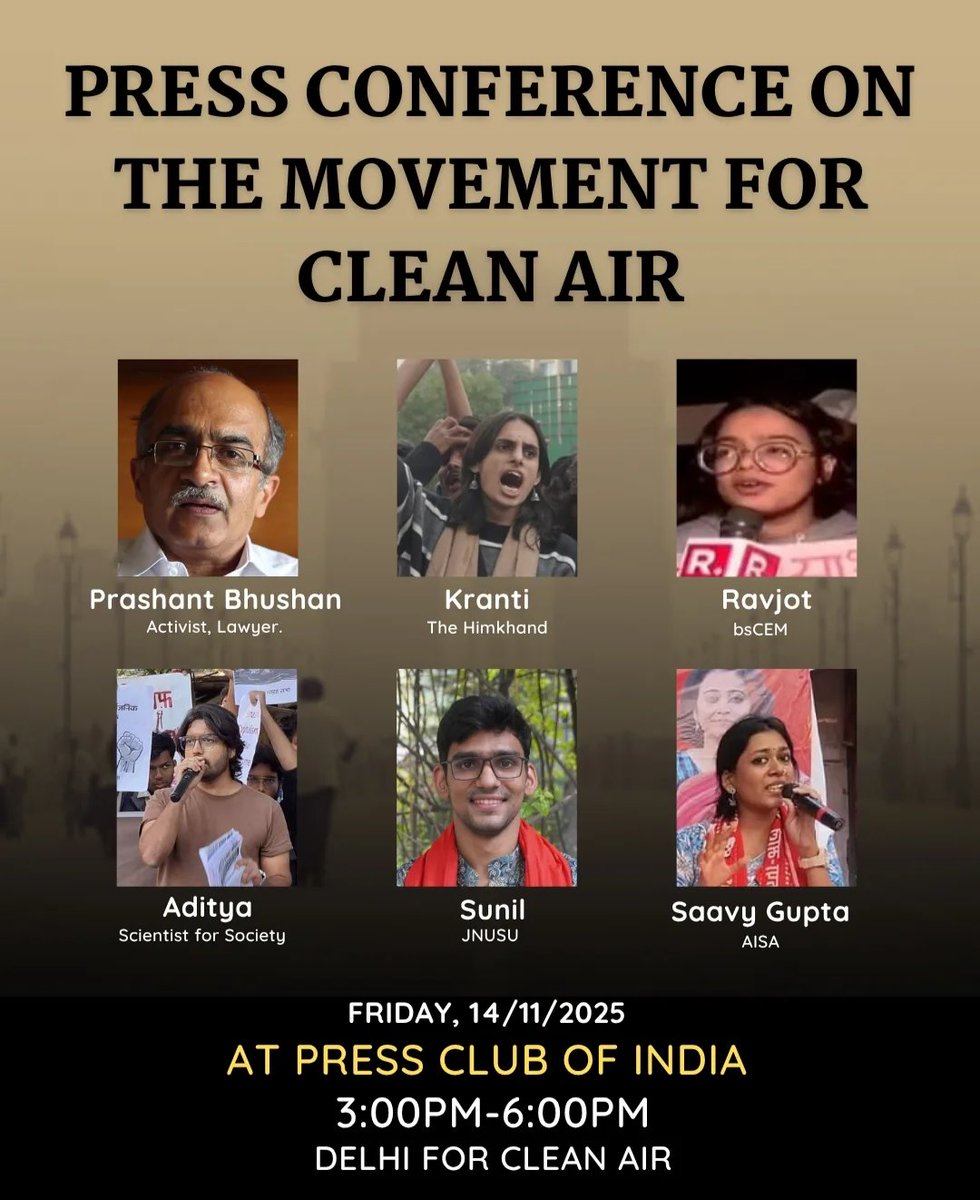 Neetivaan's tweet image. This is the same girl from a group call bsCEM (Bhagat Singh Chhatra Ekta Manch)

Her name is Ravjot and you will find her in every protest.

&amp;gt; air pollution 
&amp;gt; protest in support of naxals
&amp;gt; save palestine and all 

Government should take strict action, naxal has to end.