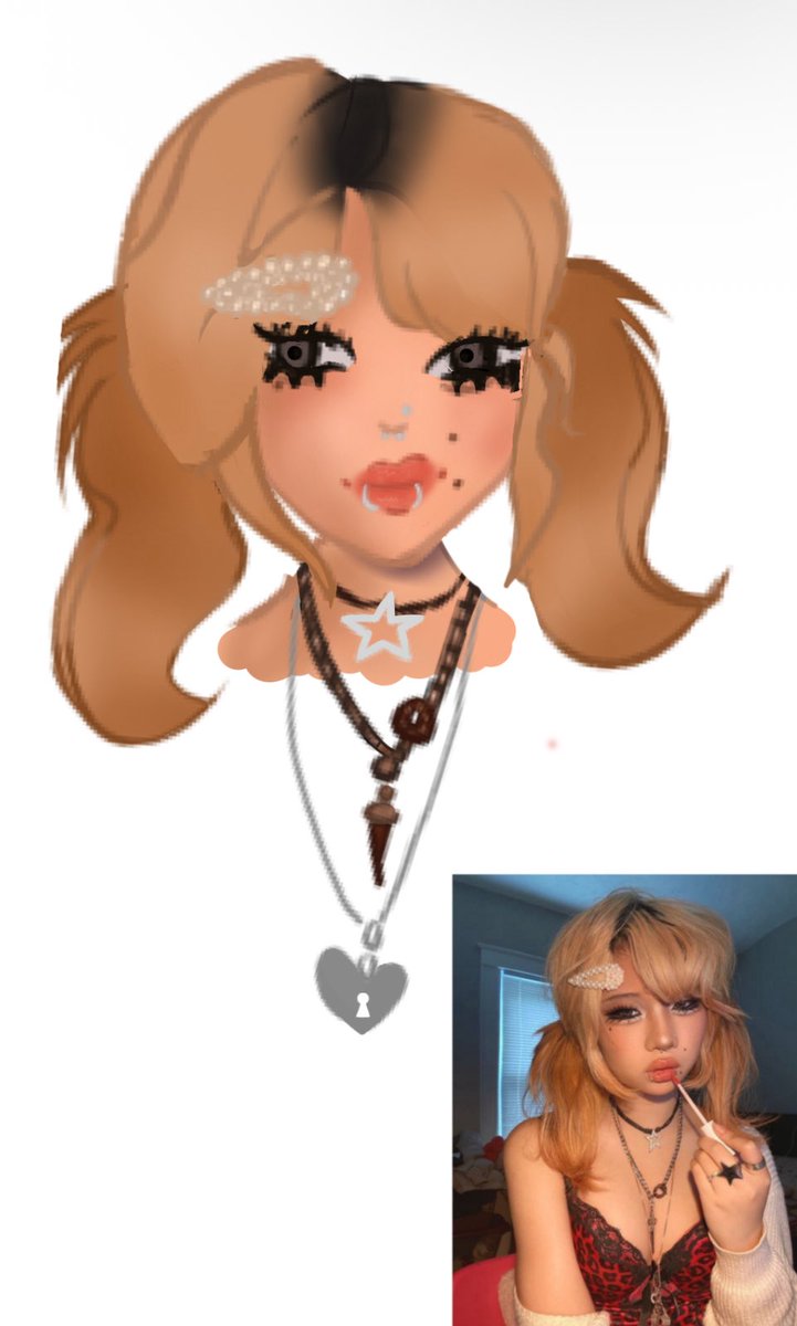 moon_light8467's tweet image. drawing random people from #pintrest