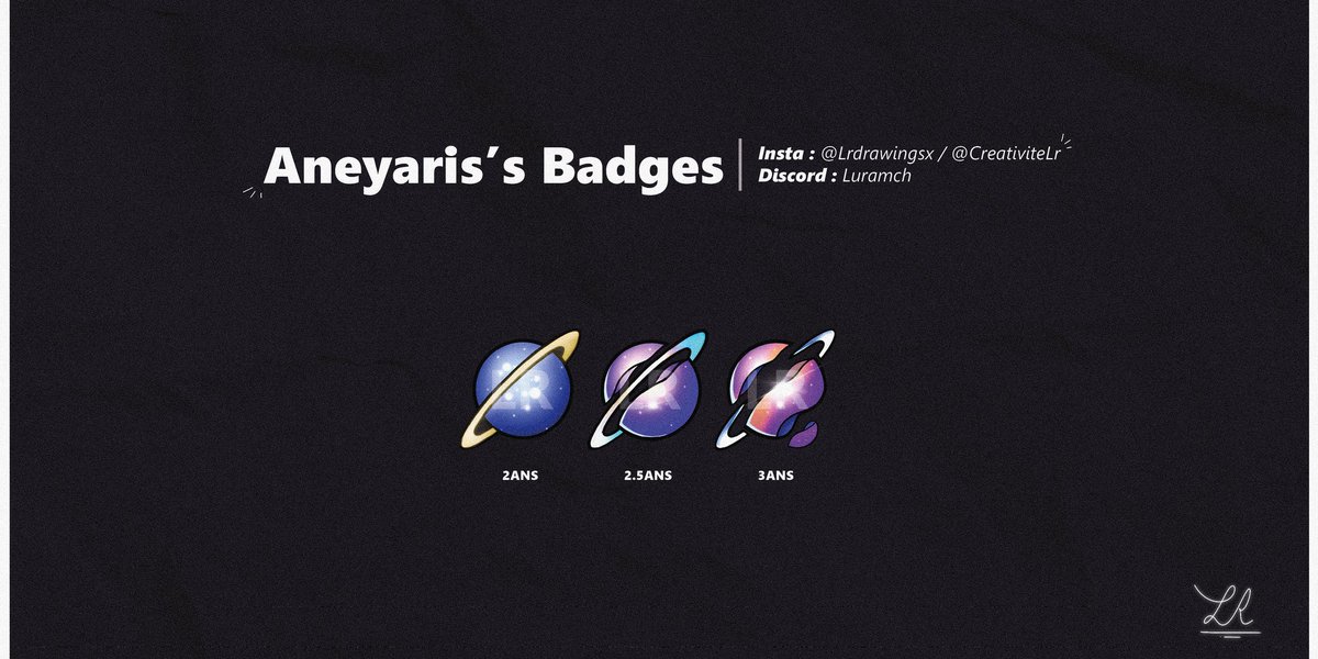 Dans deux jours, ça fera deux ans depuis que j’ai travaillé sur les trois derniers badges de #Aneyaris ! 🖍️