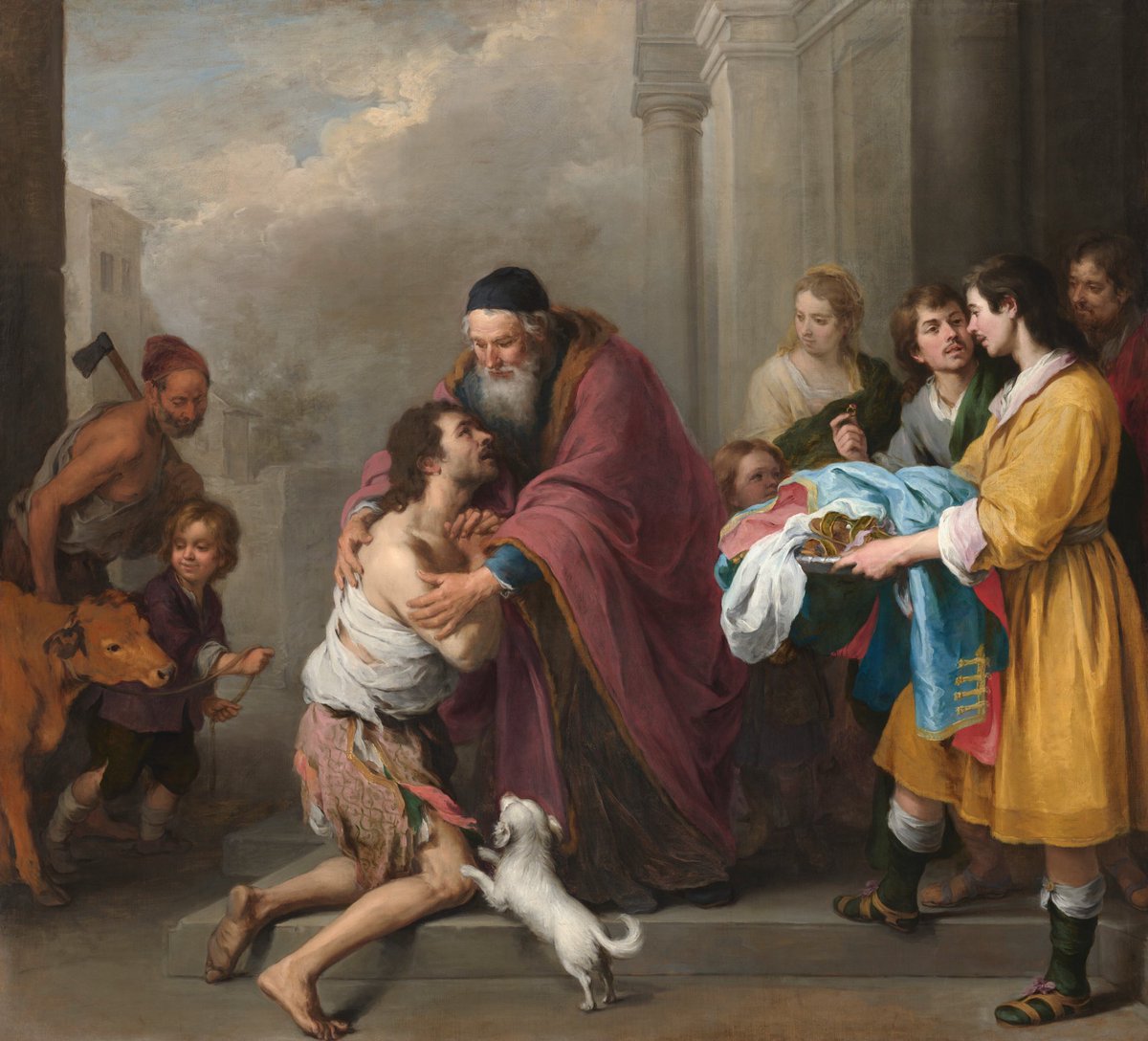 So he got up and came to his father. But while he was still a long way off, his father saw him and felt compassion for him, and ran and embraced him and kissed him.  (Luke 15:20)